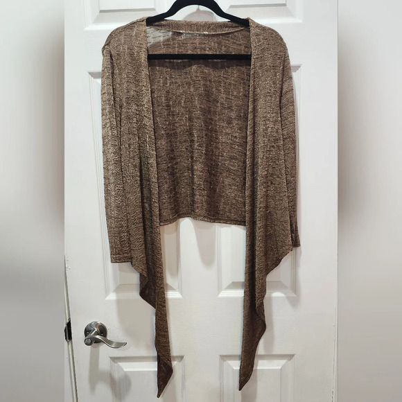 Melanie Lyne Tank top with Tie front cardigan Size M - Picture 4 of 7